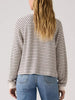 Levis Lassen Henley Brandy Stripe Marine Blazer Aigrette Long Sleeve T-Shirt Fall 2026