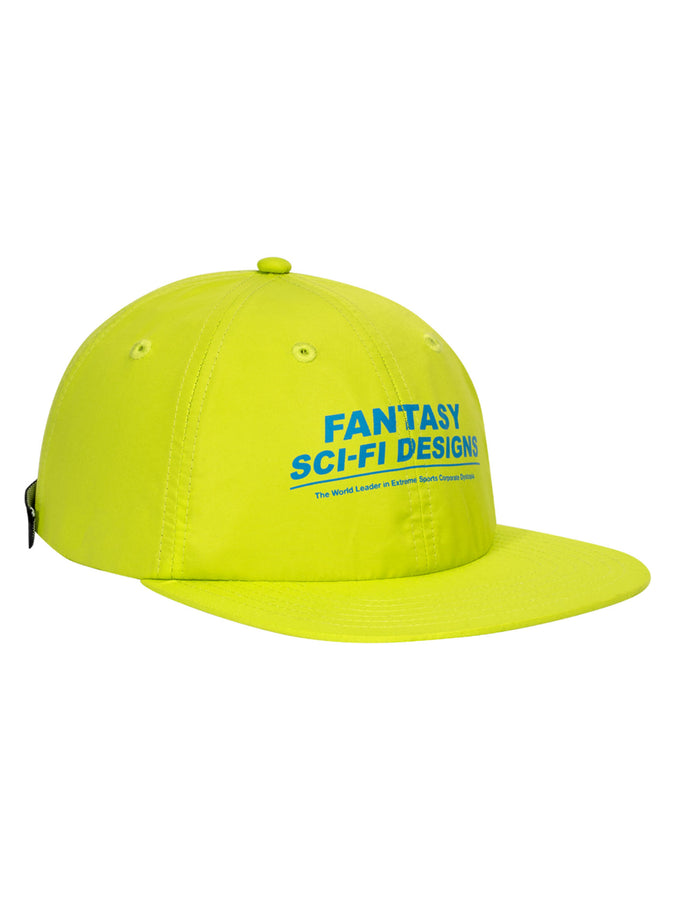 Sci-Fi Fantasy Extreme Design Strapback Hat | LIME