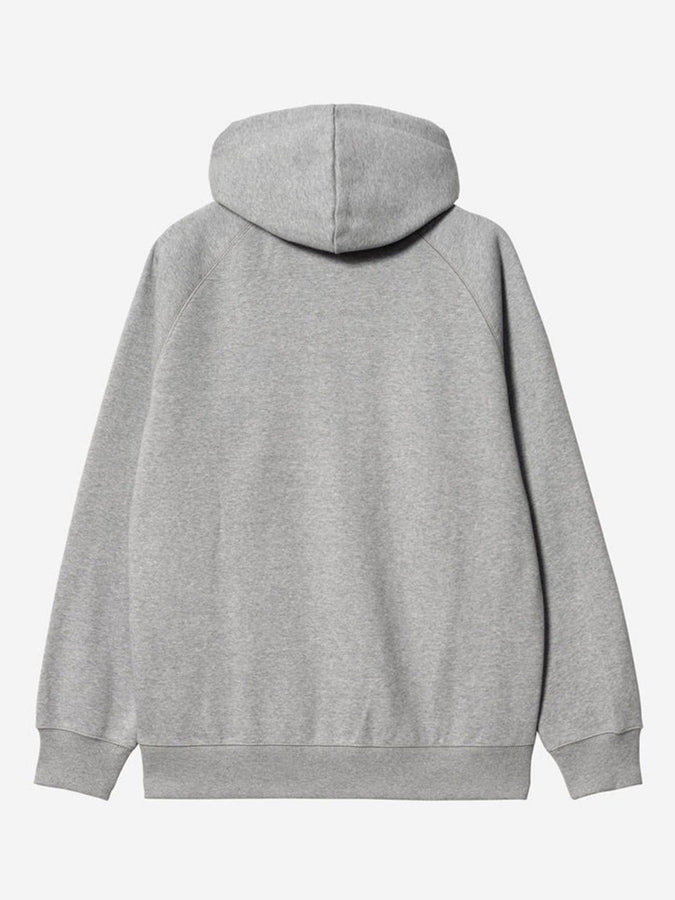 Carhartt WIP Chase Zip Hoodie Fall 2026 | GREY HEATHER/GOLD (00MXX)