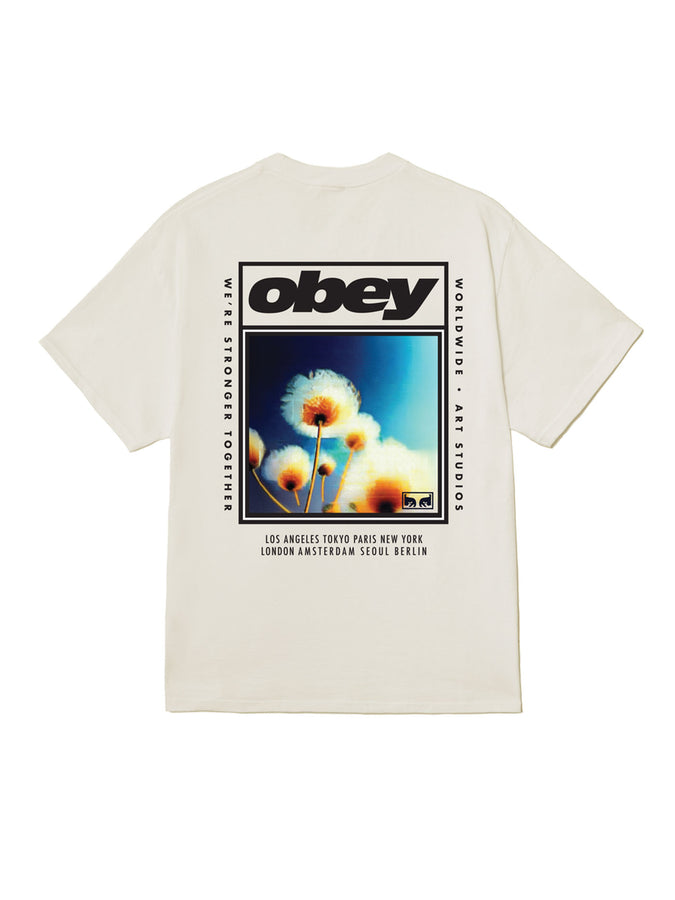 Obey Stronger Together T-Shirt Fall 2026 | VINTAGE WHITE (VWH)