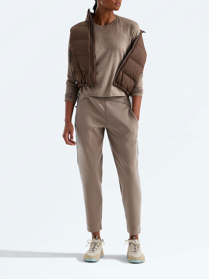 The North Face Jaida Long Sleeve T-Shirt Fall 2026 | GARNET LIGHT HEATHER (V4Z)