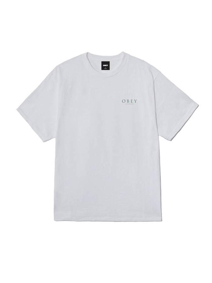 Obey Flores Robus T-Shirt Fall 2026 | WHITE (WHT)