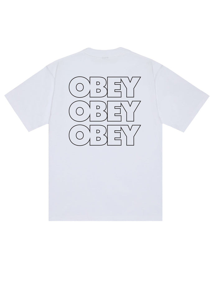 Obey Treble T-Shirt Fall 2026 | WHITE (WHT)