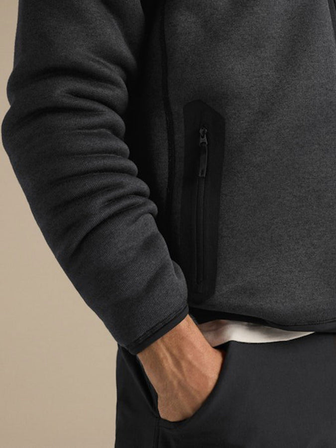 Arc'teryx Covert Cardigan Jacket Fall 2026 | BLACK HEATHER