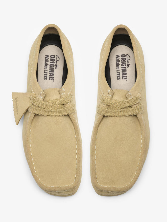 Clarks Wallabee Lite Suede Maple Shoes Fall 2026 | MAPLE SUEDE