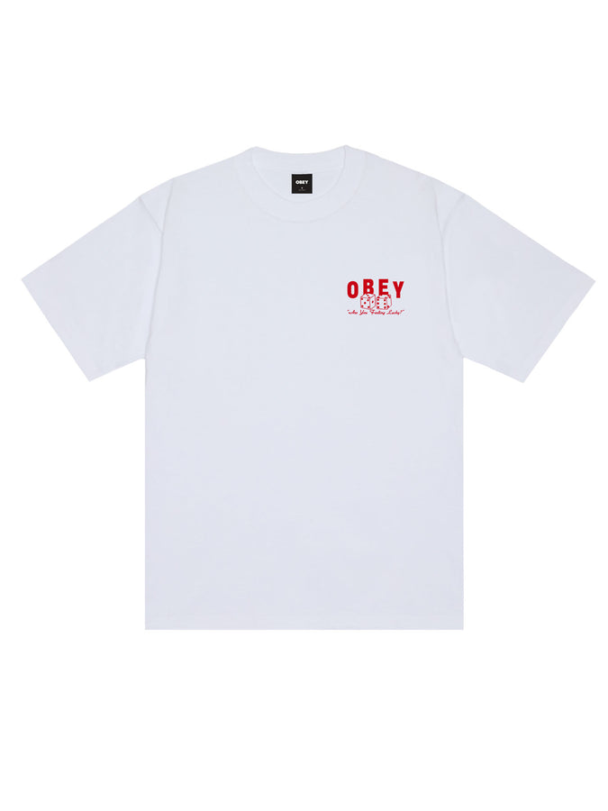 Obey Newstand T-Shirt Fall 2026 | WHITE (WHT)
