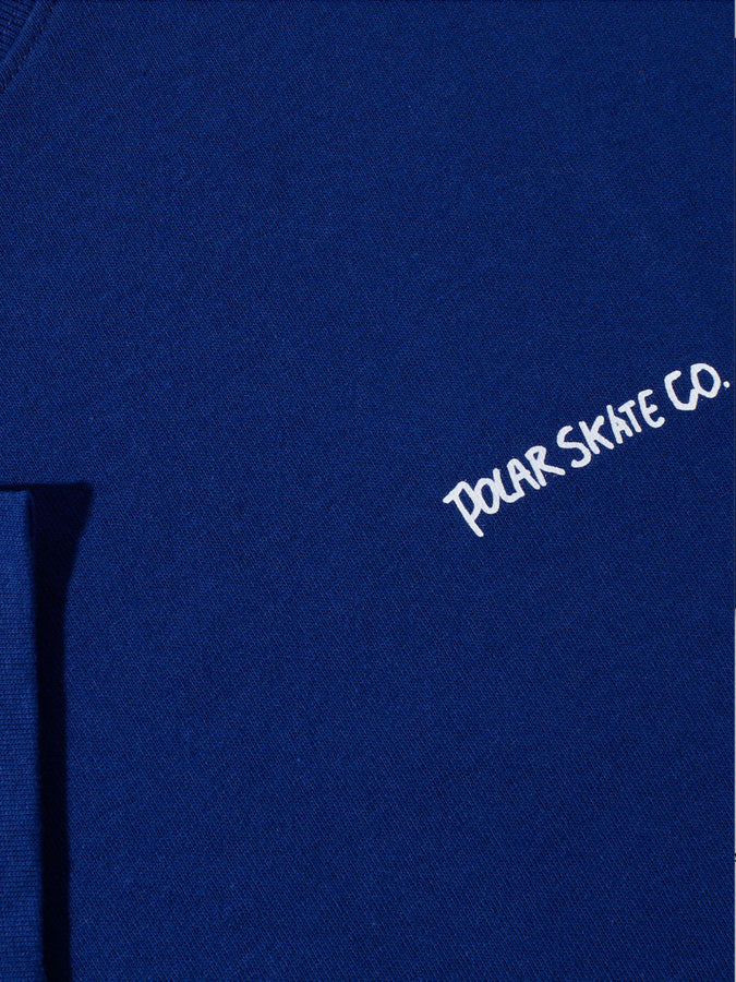 Polar Contrast Doodle T-Shirt Summer 2026 | ULTRAMARINE/WHITE