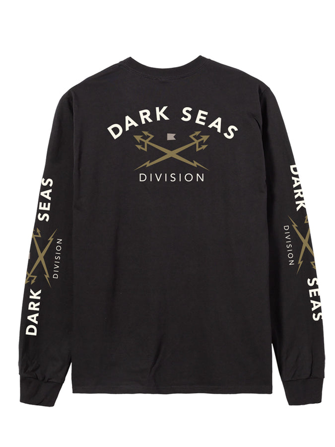Dark Seas Headmaster V3 Long Sleeve T-Shirt Fall 2026 | BLACK