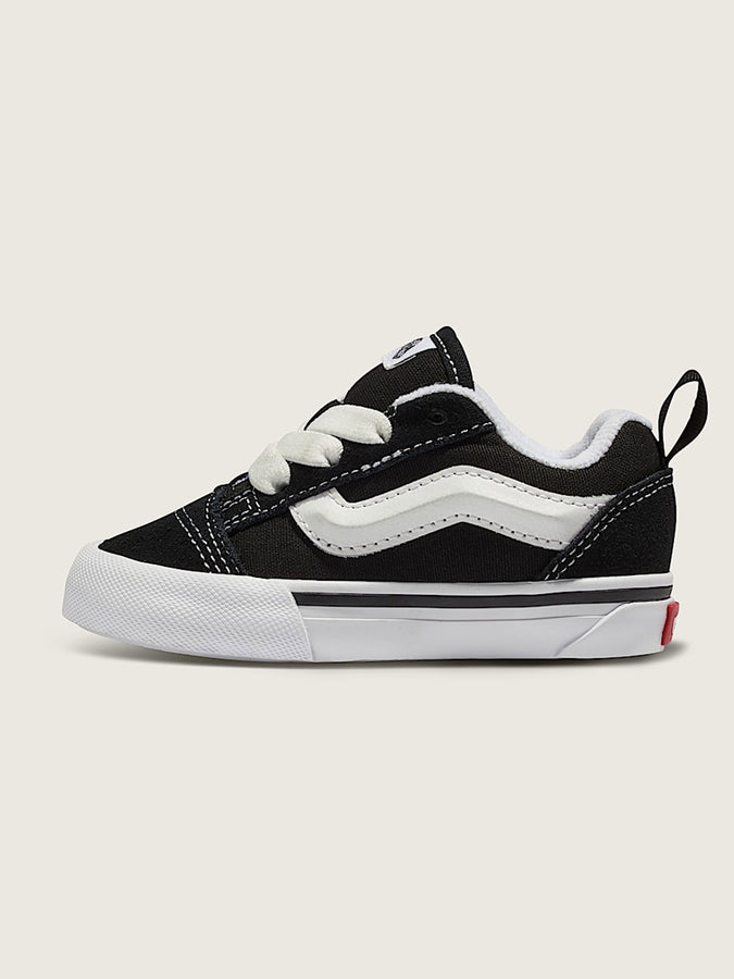 Vans Knu Skool Elastic Lace Black/True White Low-Top Shoes Fall 2026 | BLACK/TRUE WHITE (6BT)