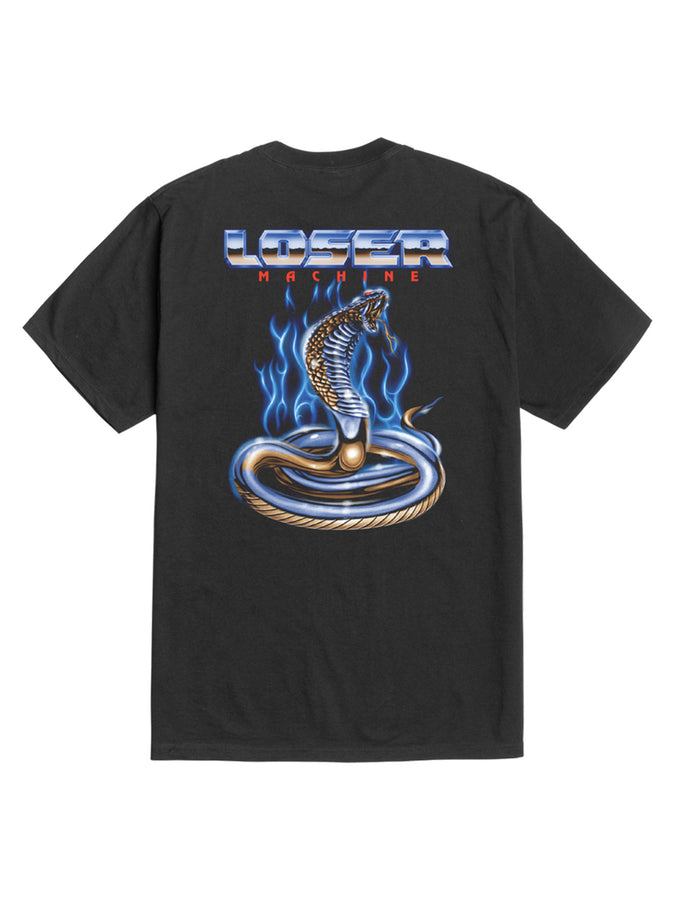 T-Shirt Loser Machine Chrome Cobra Automne 2026 | BLACK (BLK)