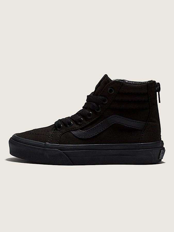 Vans Sk8-Hi Zip Pop Check Black/Black Shoes Fall 2026 | POP CHECK BLACK/BLACK (IU6)