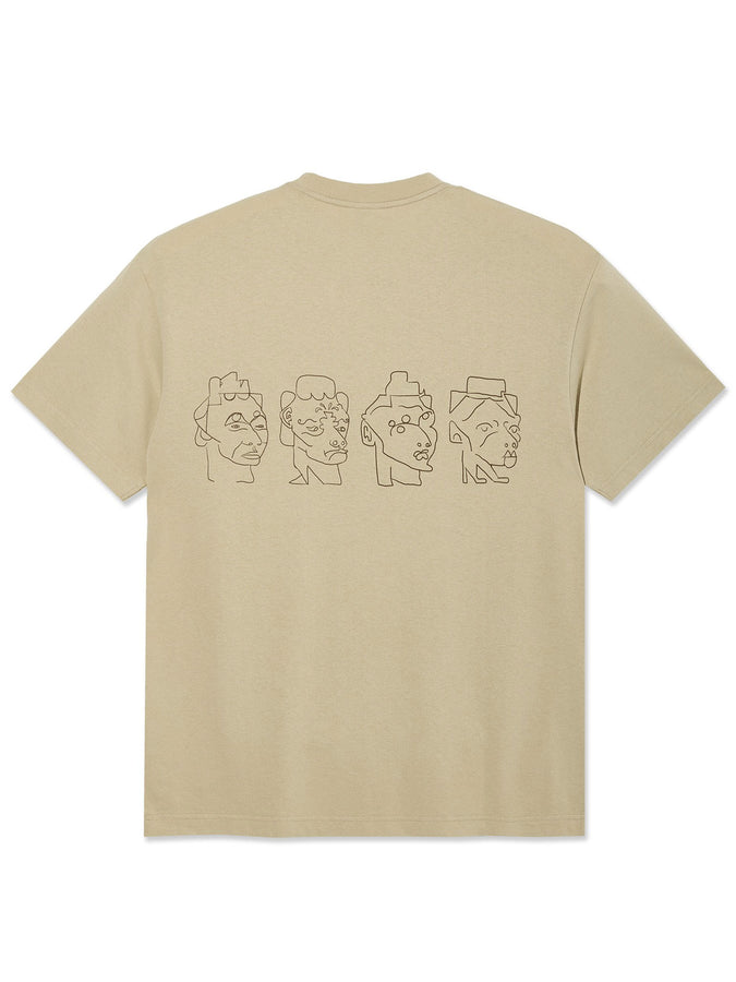 Polar Contrast 8 Heads T-Shirt Summer 2026 | SAND/BROWN