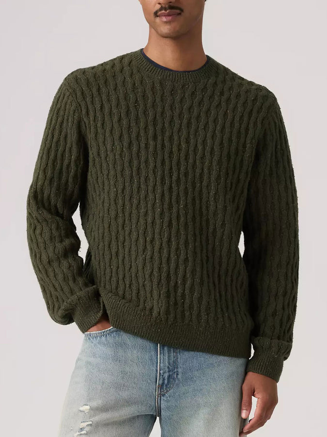 Levis Presidio Full Needle Neps Colophane Crewneck Sweatshirt Fall 2026 | ROSIN (0018)