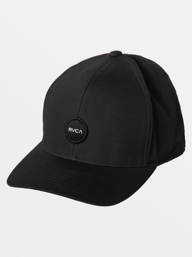 Rvca Seasons Flexfit Hat | BLACK (BLK)