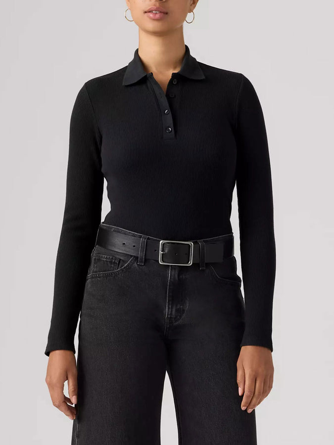 Levis Rory Anthracite Night Long Sleeve Polo Fall 2026 | ANTHRACITE NIGHT (0001)