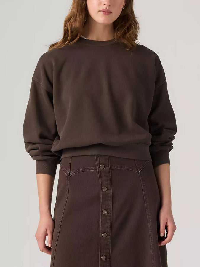 Levis Vintage Boxy Java Crewneck Sweatshirt Fall 2026 | JAVA (0024)