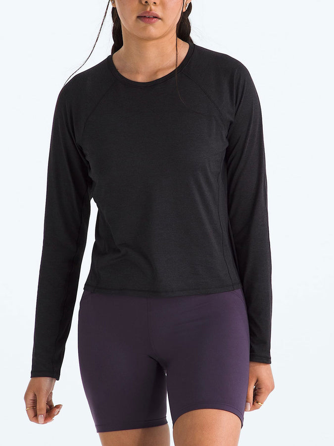 The North Face Jaida Long Sleeve T-Shirt Fall 2026 | TNF BLACK DARK HEATHER (MS7)