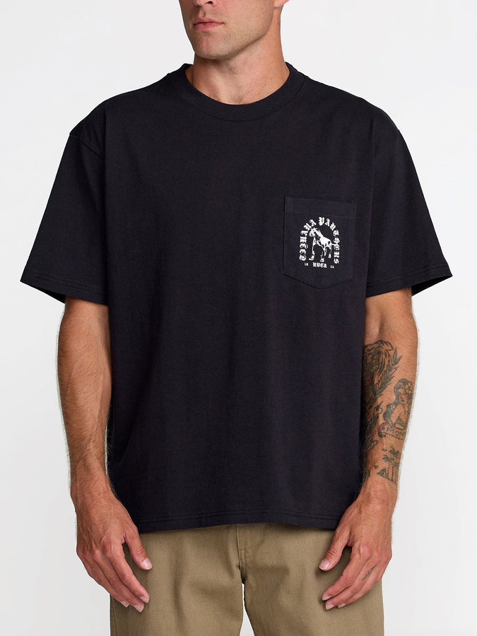 Rvca Bad Panther T-Shirt Summer 2026 | BLACK (BLK)