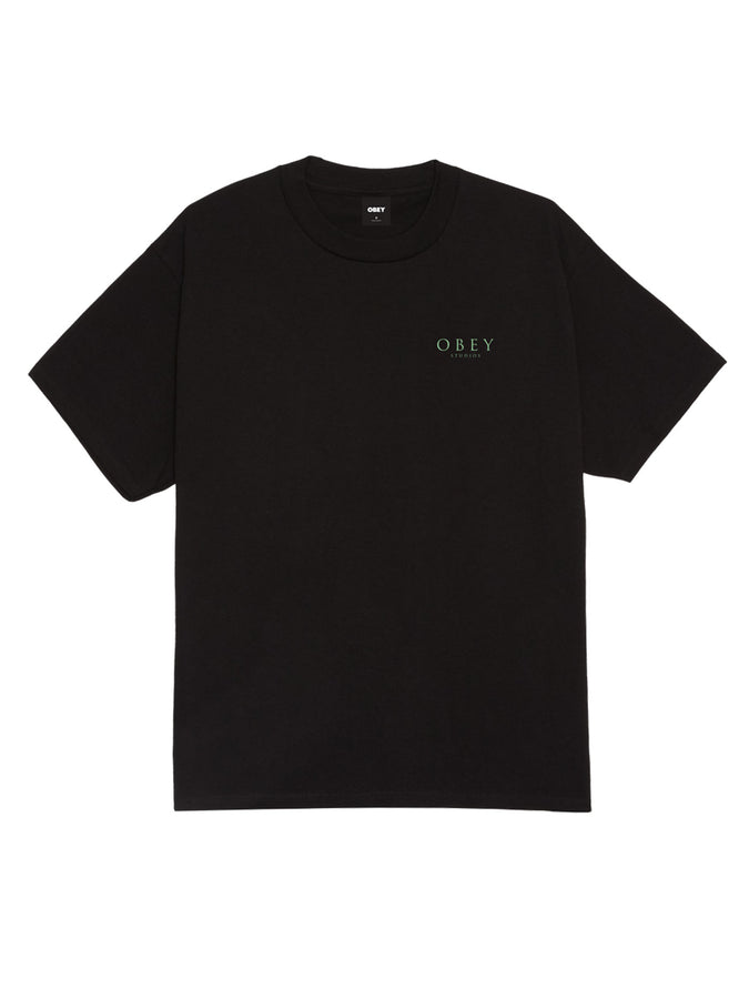 Obey Flores Robus T-Shirt Fall 2026 | BLACK (BLK)