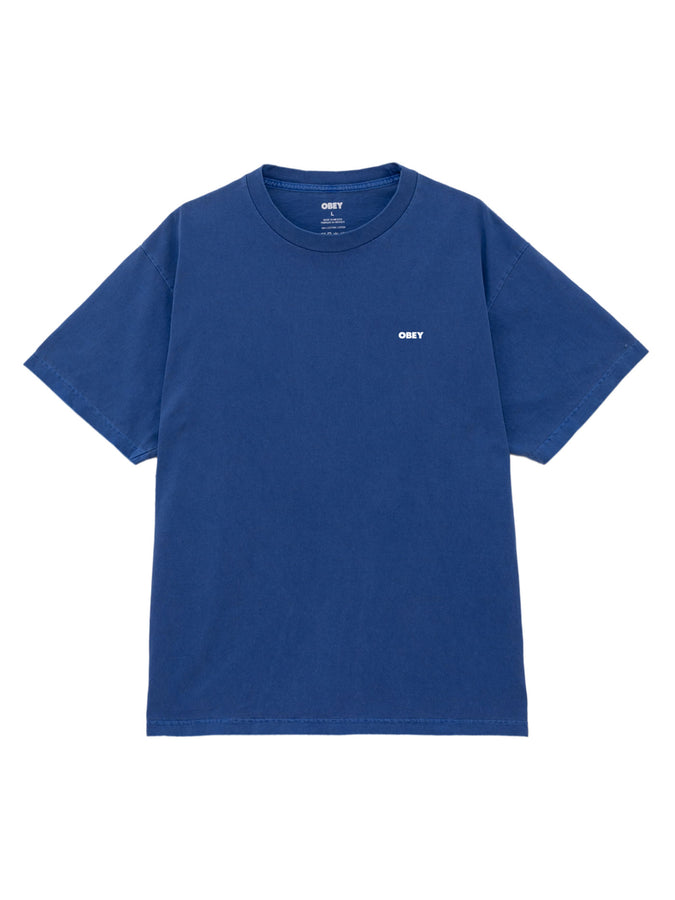 Obey Bold Icon Face T-Shirt Fall 2026 | PIGMENT ELECTRIC INDIGO (EID)