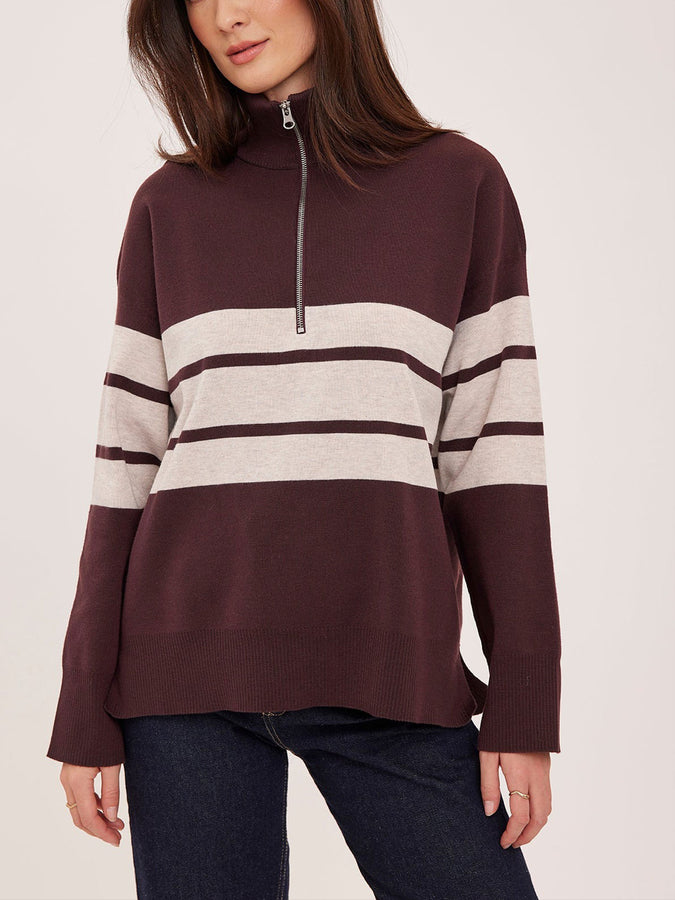 Gentle Fawn Idris 1/4 Zip Sweater Fall 2026 | FIG