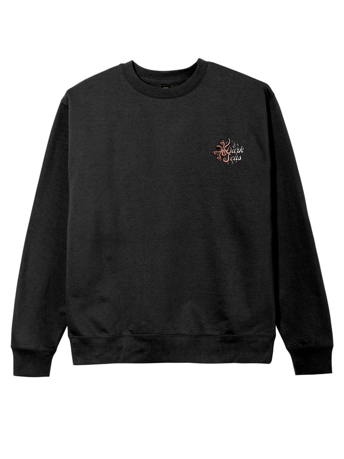Dark Seas Locomotion Pigment Crewneck Sweatshirt Fall 2026 | PIGMENT BLACK