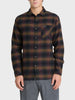 Quiksilver Breakwater Check Flannel Long Sleeve Buttondown Shirt Fall 2026