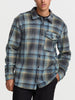 Billabong Furnace Flannel Long Sleeve Buttondown Shirt Fall 2026