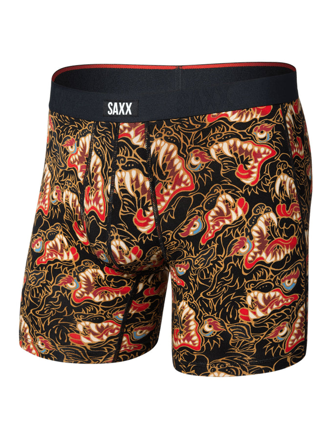 Saxx Vibe Xtra Soft Comfort Howl Black Boxer | HOWL BLACK (HLB)