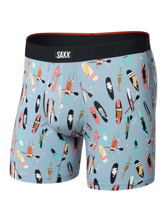 Saxx Vibe Xtra Soft Comfort Sup Dogs Ashley Blue Boxer  | SUP DOGS ASHLEY BLUE (SDT)
