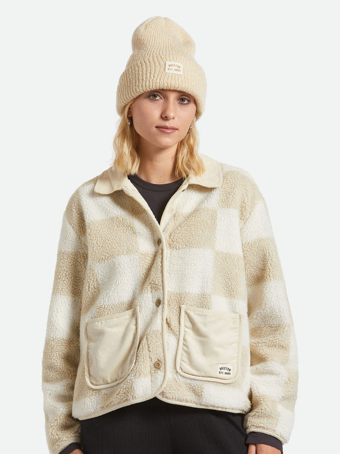 Brixton Woodburn Tall Brushed Beanie | WHITECAP