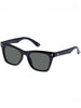 Bellatrix Black/Green Mono Sunglasses