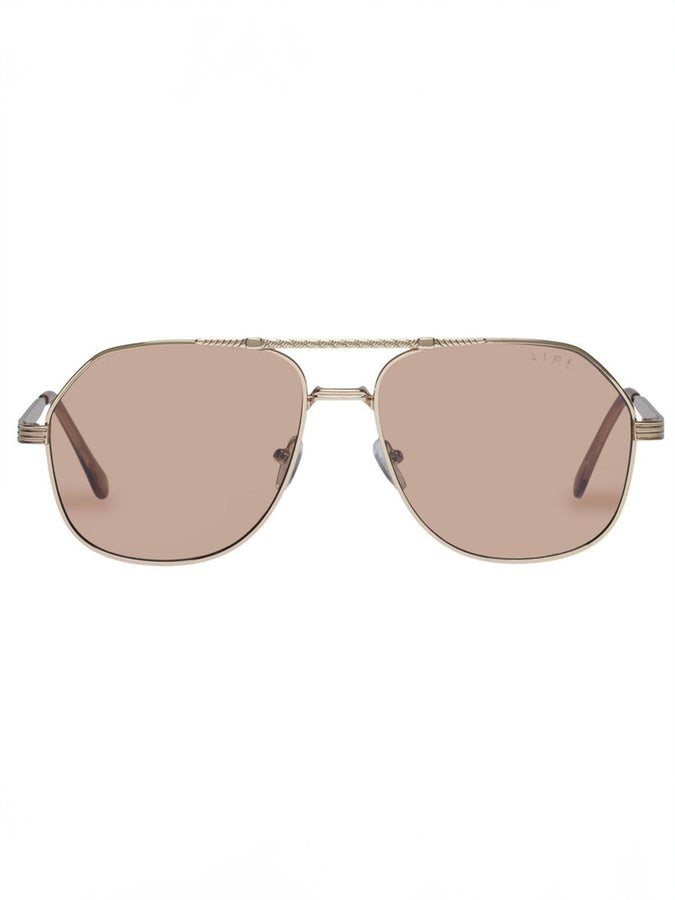 Aire Cosmos Bright Gold/Tan Sunglasses | BRIGHT GOLD/TAN