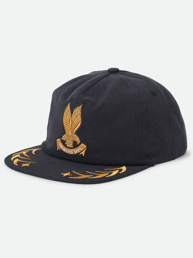 Brixton Covall Snapack Hat | BLACK