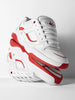 éS TJ Rogers White/Red Shoes Fall 2025
