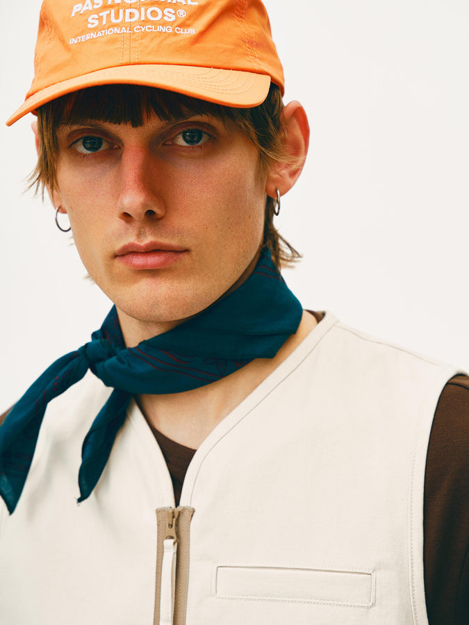 Pas Normal Studios Off-Race Bandana Fall 2026 | AQUA BLUE