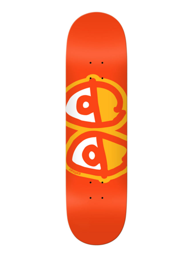 Krooked Eyes Orange 8.25’’ Skateboard Deck | ORANGE