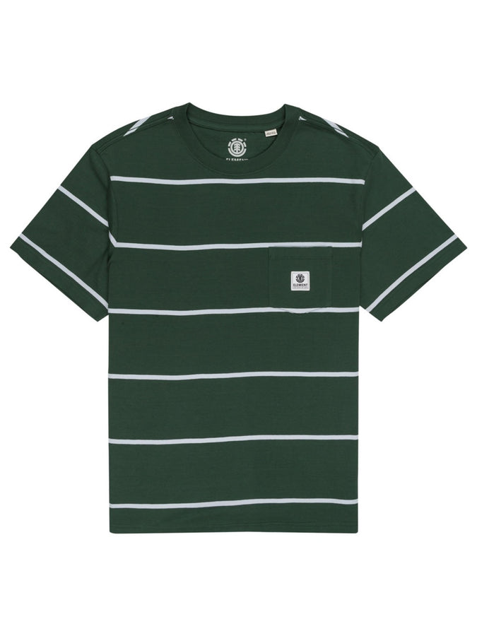 Element Basic Pocket Short Sleeve T-Shirt Spring 2024 | GARN TOPIARY STRP (GSQ3)