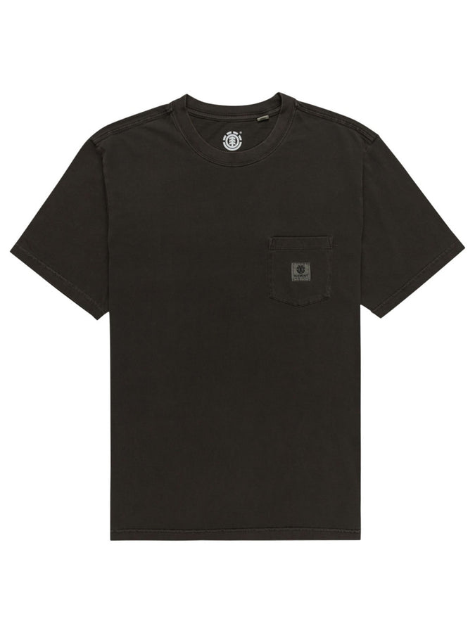Element Basic Pocket Pigment T-Shirt Spring 2024 | OFF BLACK (KTA0)