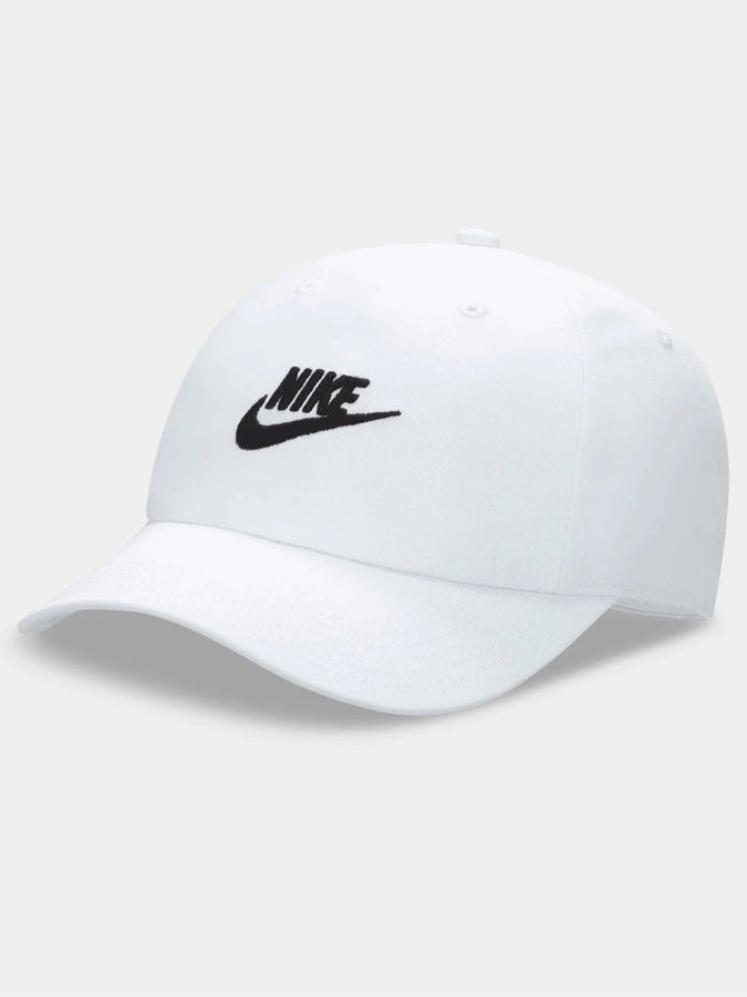 Nike Fairway Fresh Club Unstructured Futura Wash Strpbck Hat | WHITE/BLACK (100)
