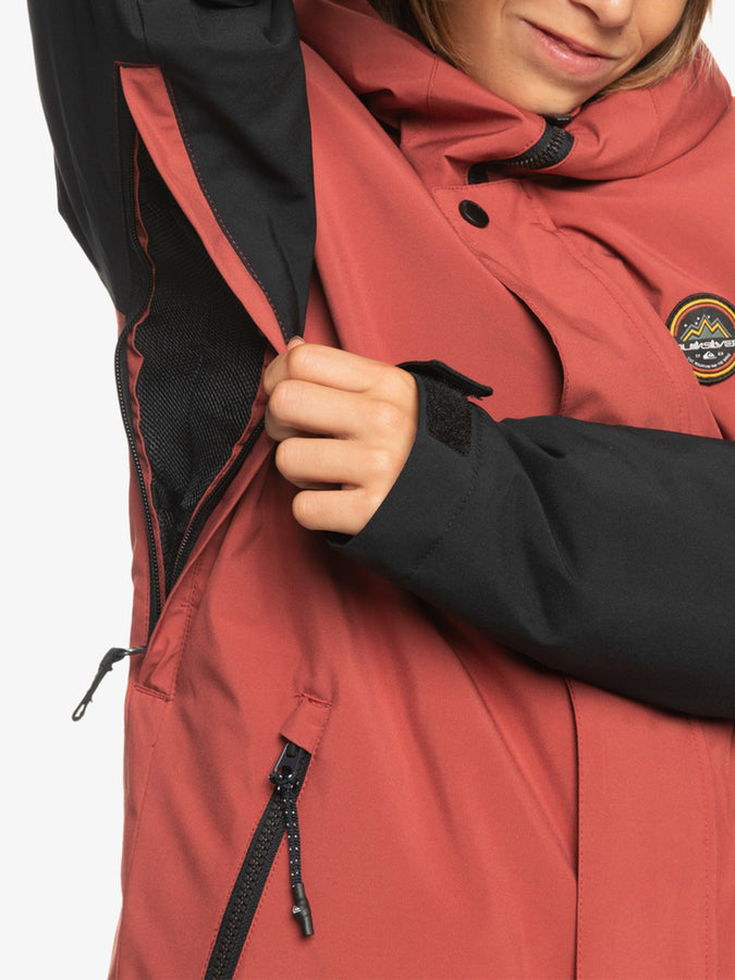 Quiksilver Ridge Winter Jacket 2024 | MARSALA (MPD0)