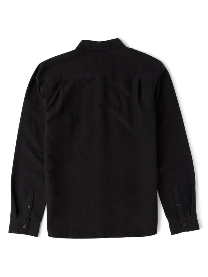 Roark Scholar Chambray Long Sleeve Buttondown Shirt Fall 2026 | SOLID BLACK (SBK)
