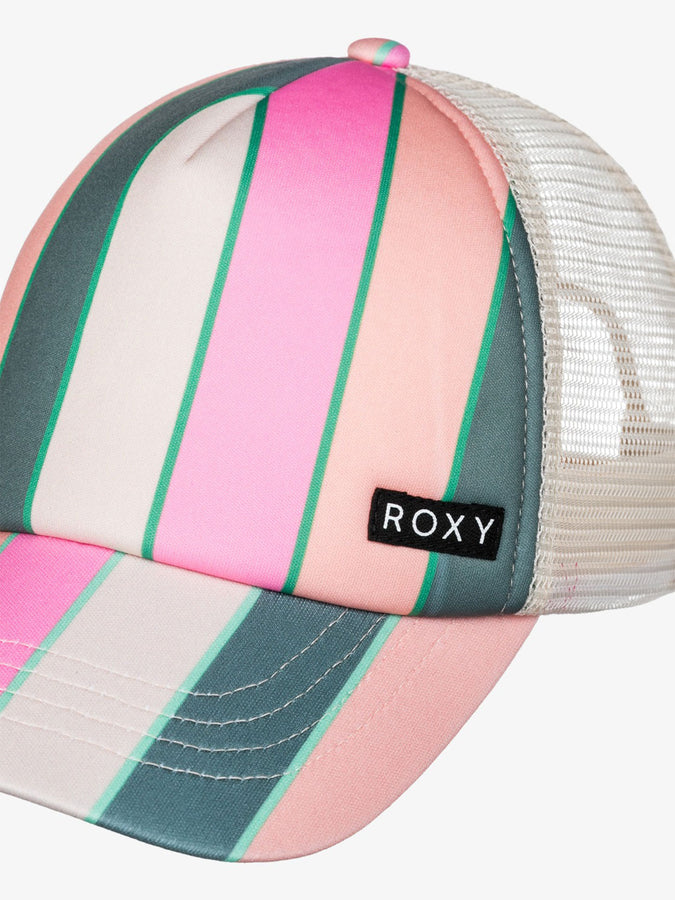 Roxy Honey Coconut Trucker Hat | AGAVE GRN VERY VIS (GNY3)