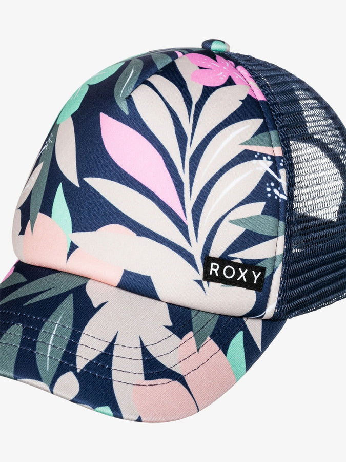 Roxy Honey Coconut Trucker Hat | NAVAL ACDM ILACABO (XBNM)