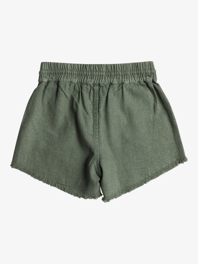 Roxy Scenic Route Twill Shorts Spring 2024 | AGAVE GREEN (GZC0)