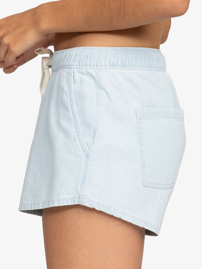 Roxy Go To The Beach Women Mid Shorts Spring 2024 | BLEACHED BLUE (BEZW)