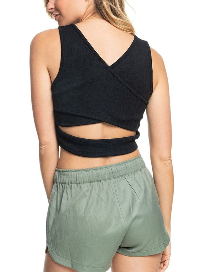 Roxy Summer 2024 Good Keepsake Tank Top | ANTHRACITE (KVJ0)