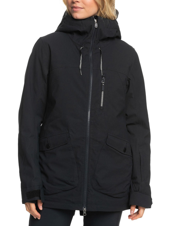 Roxy Stated Snowboard Jacket 2024 | TRUE BLACK (KVJ0)