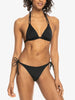 Roxy Solid Beach Classic Tiki Triangle Bikini Top Spring 2024