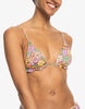 Roxy All About Sol Mini Tiki Triangle Bikini Top Spring 2024
